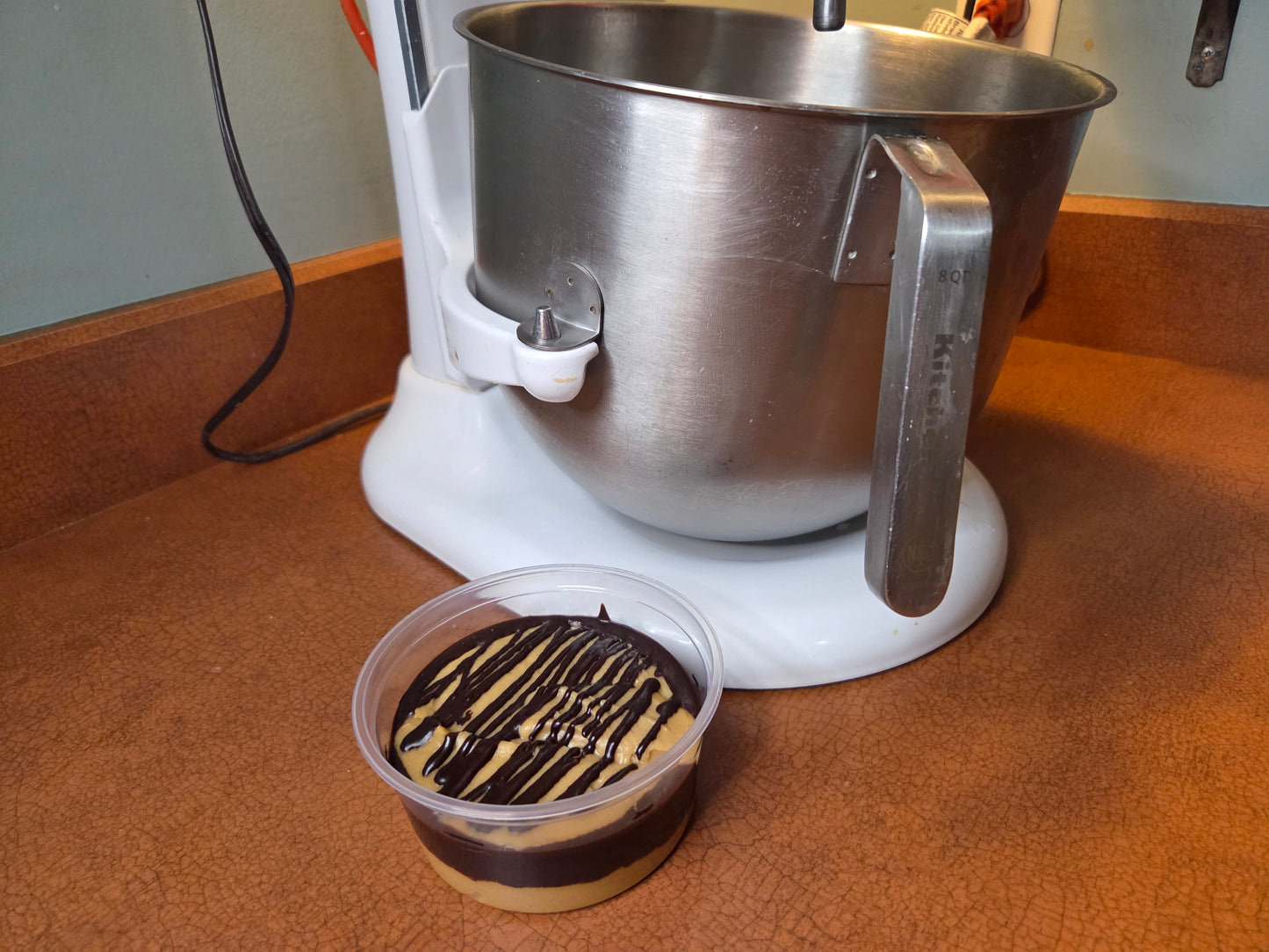 Dough Bucks! (aka Peanut Butter & Chocolate Fudge) Edible Cookie Dough