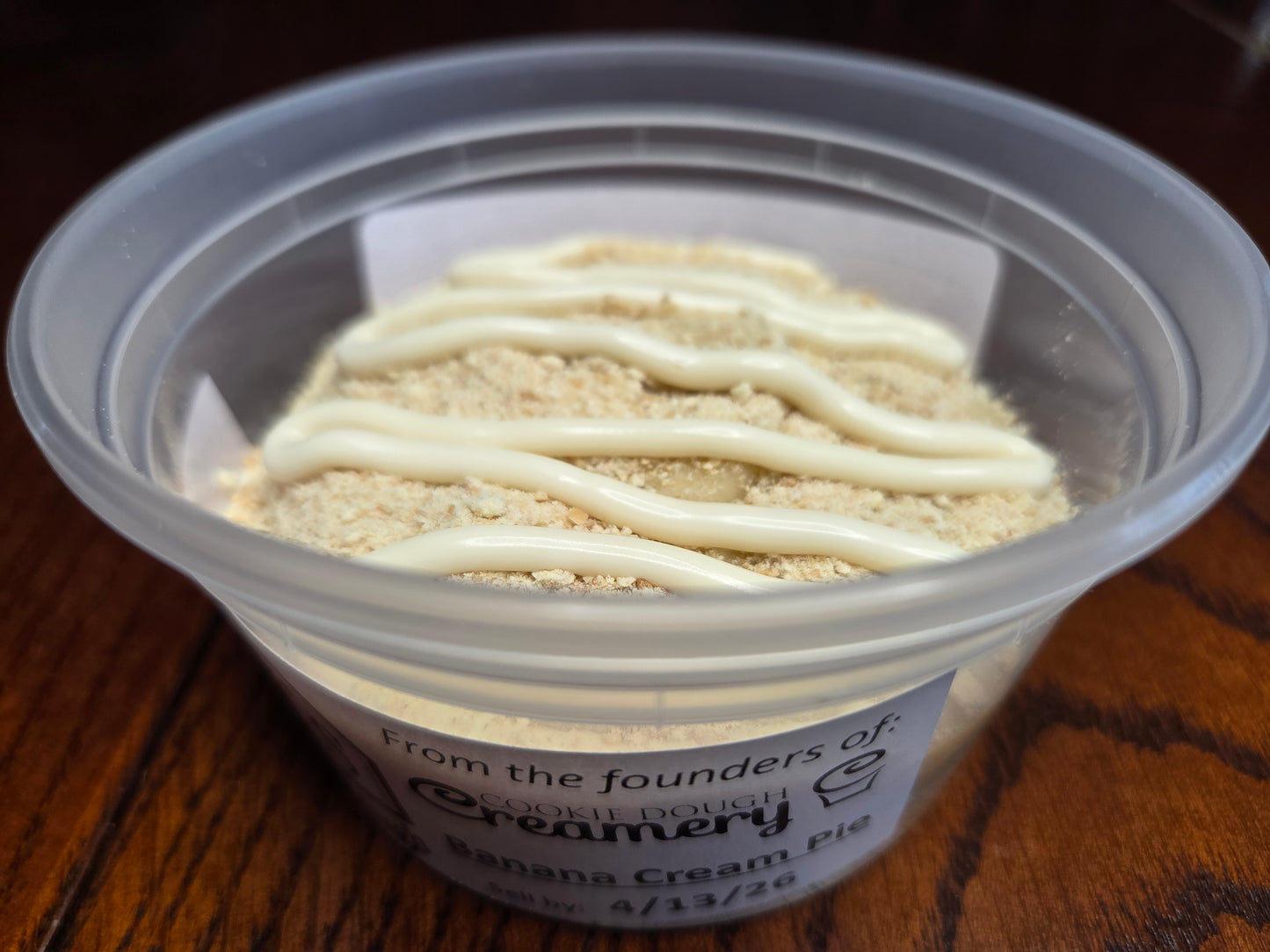 Bulk 10 pounds - Banana Cream Pie Edible Cookie Dough