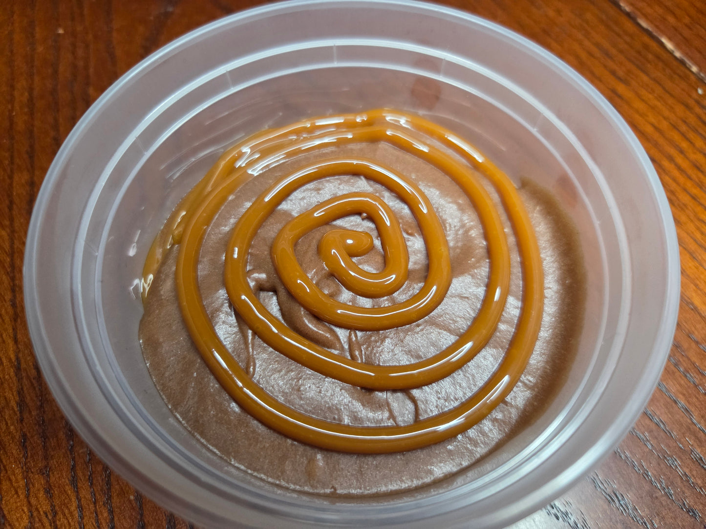 Caramel Brownie Swirl Edible Cookie Dough