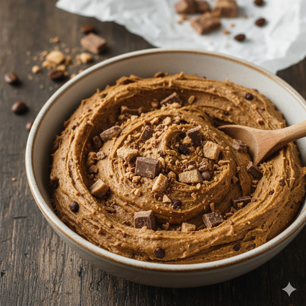 COMING SOON! - Kelly's Famous Edible Cookie Dough - 10oz - Coffee Toffee Crunch