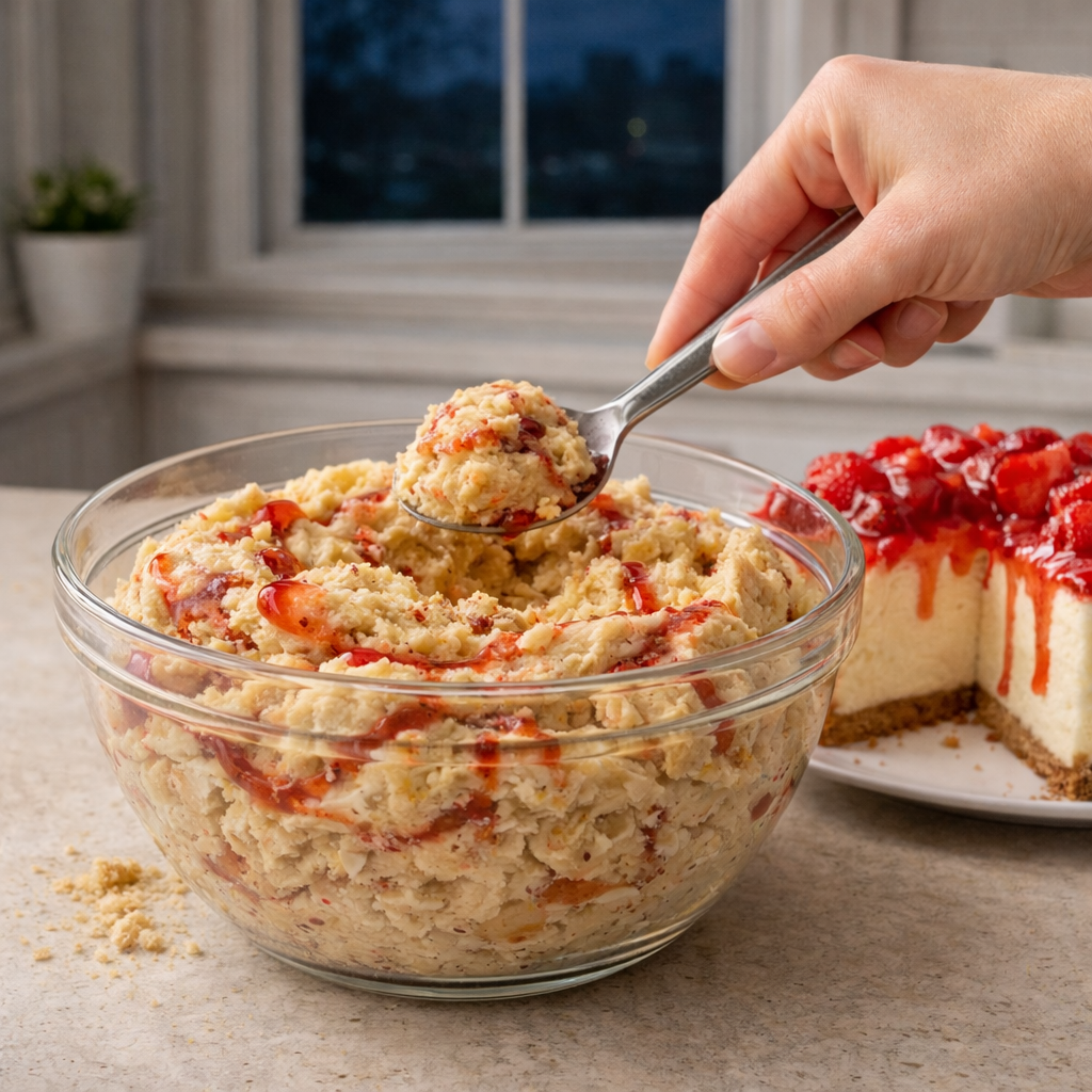 COMING SOON! - Kelly's Famous Edible Cookie Dough - 10oz - Strawberry Cheesecake