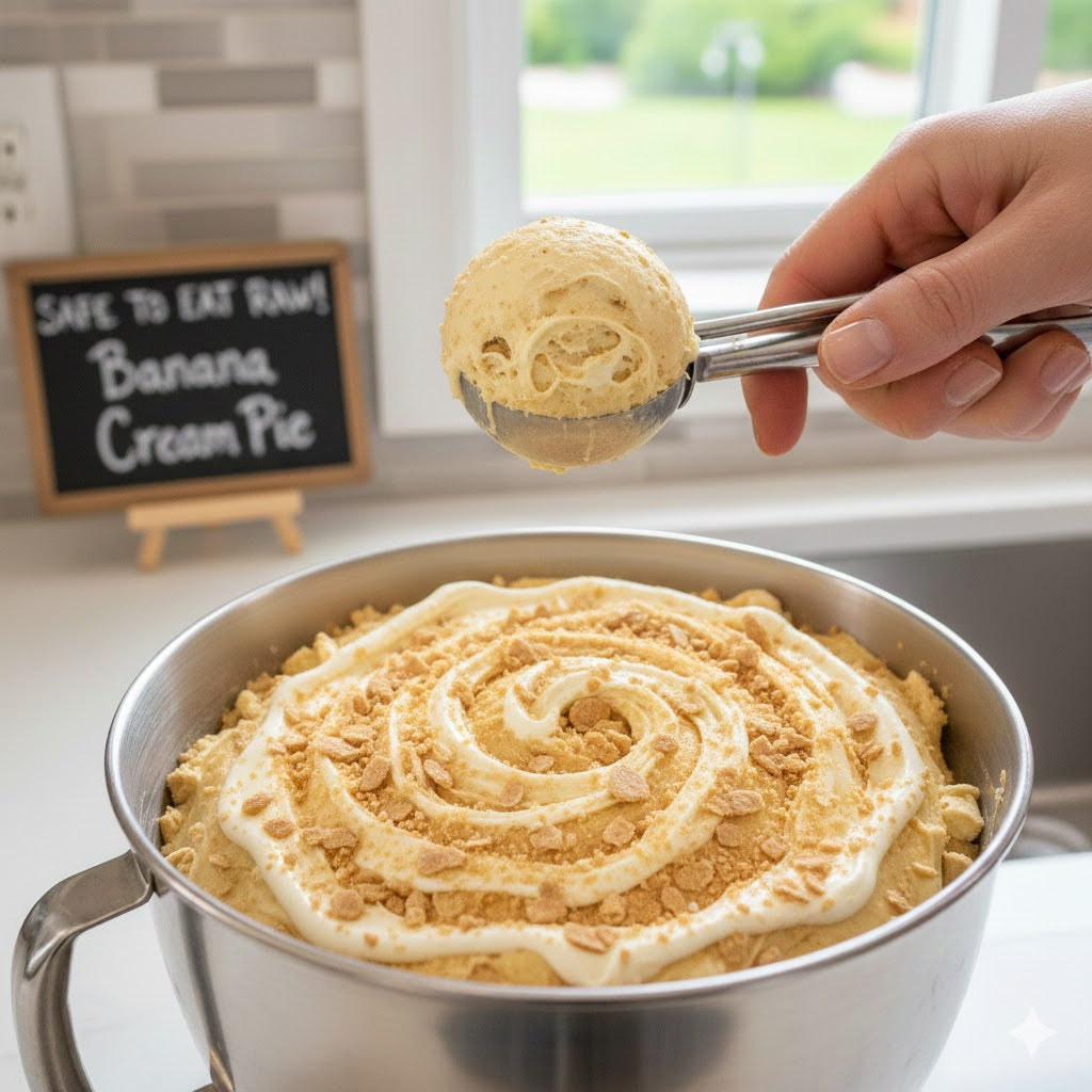 COMING SOON! - Kelly's Famous Edible Cookie Dough - 10oz - Banana Cream Pie