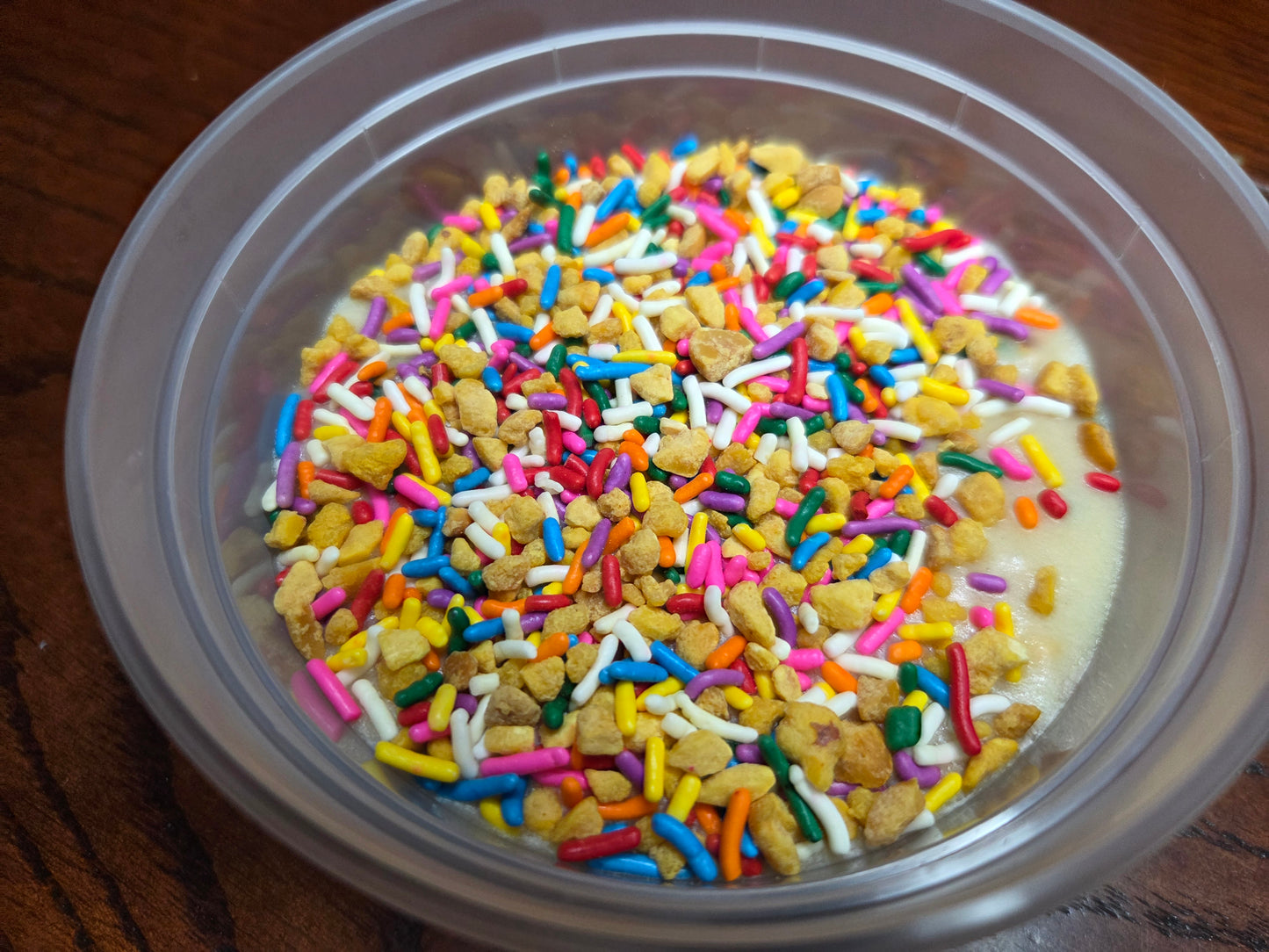 Krunch Kote Vanilla Cone Edible Cookie Dough