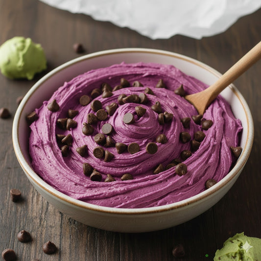 COMING SOON! - Kelly's Famous Edible Cookie Dough - 10oz - Black Raspberry Chip