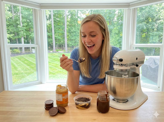 Kelly's Famous Edible Cookie Dough - 10oz - Dough Bucks! (Peanut Butter & Fudge)