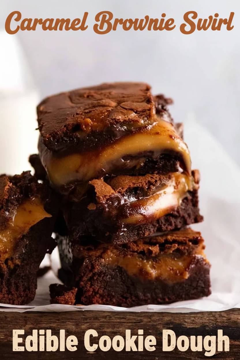 Caramel Brownie Swirl