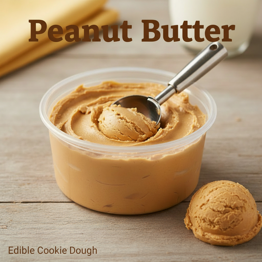 Peanut Butter Cookie Dough with text